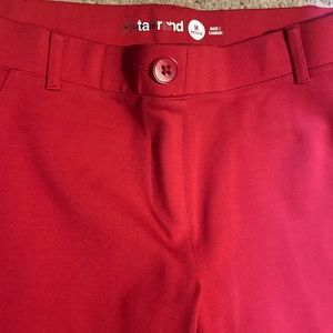 Bold Red sassy Betabrand pants
